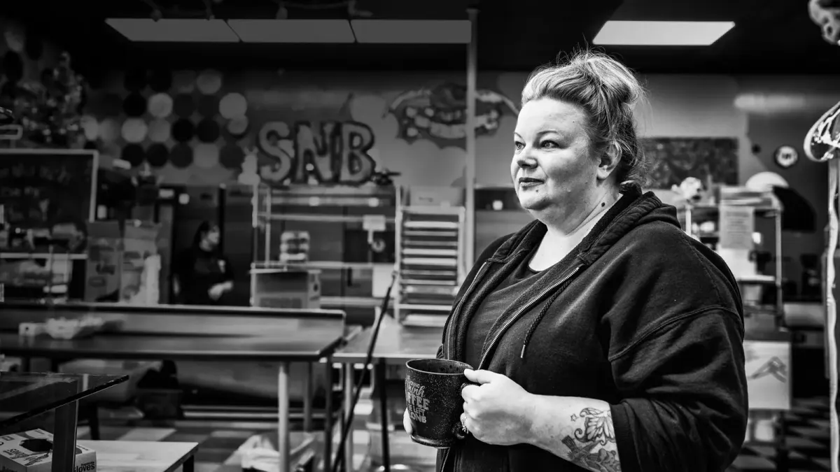 How the owner of Starry Night Bakery went from art school student to reality TV star to LED believer.