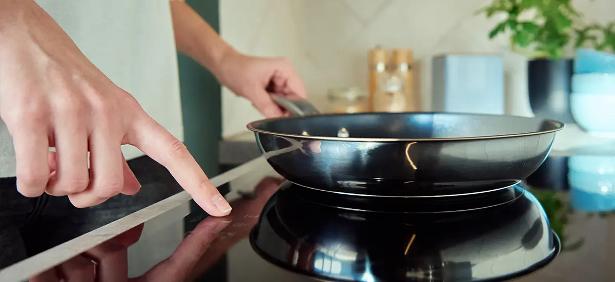 Induction cooktop image